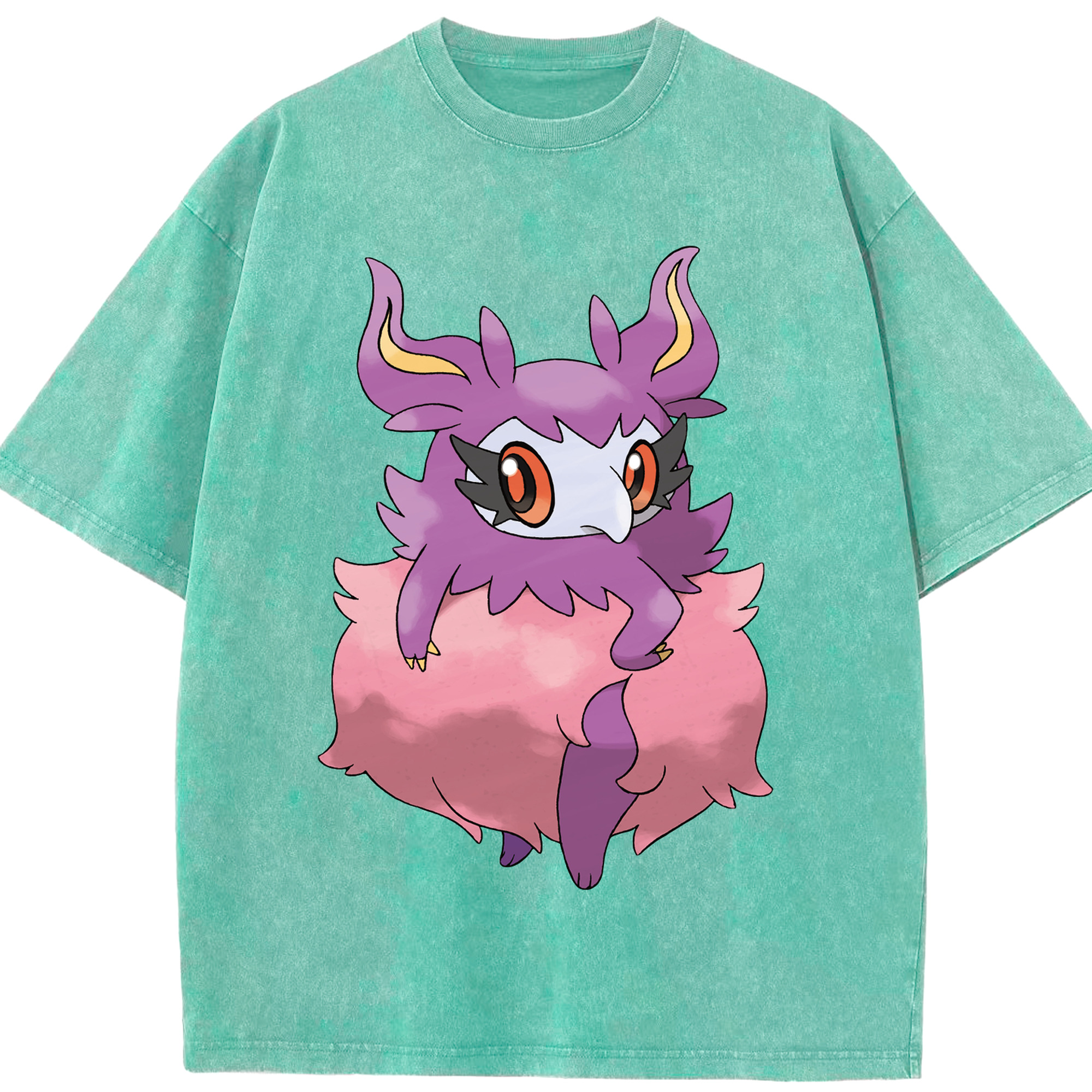 （画像用） ポケットモンスター Pokémon 綿100% ヴィンテージ風 半袖Tシャツ（フロントプリント）